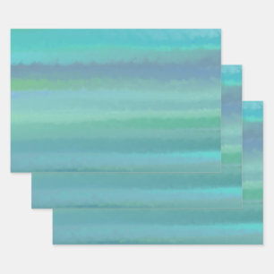 Turquoise Est Mon Papier Cadeau Couleur Favori