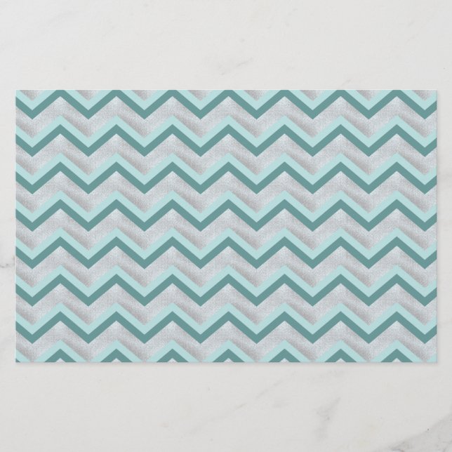 Turquoise et perles ZigZag (Devant)