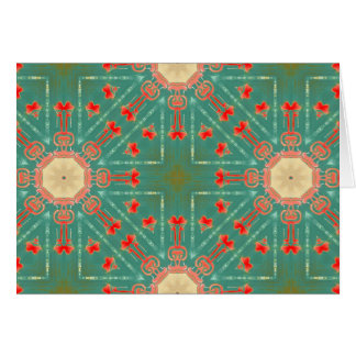 Turquoise fascinante de Bohème Starbursts de