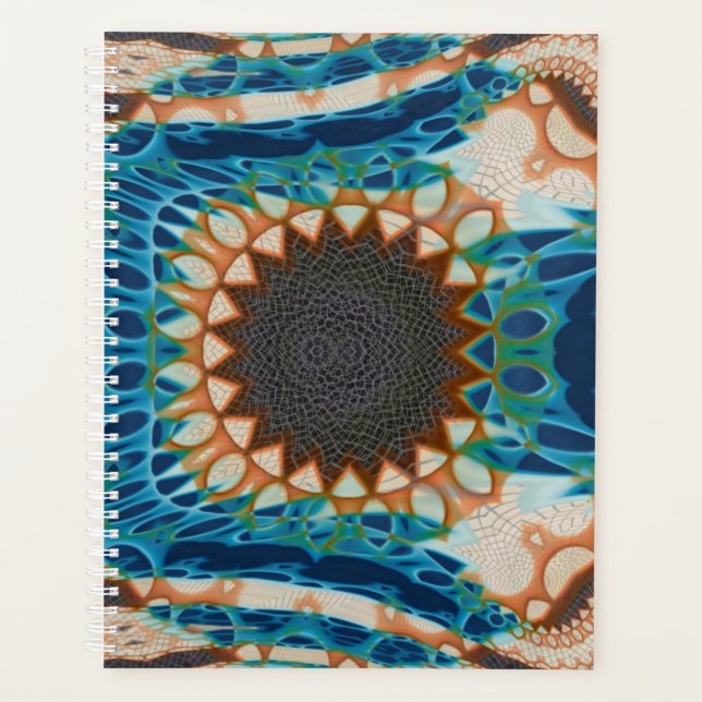 Turquoise Gold Sun Southwestern Art (Devant)