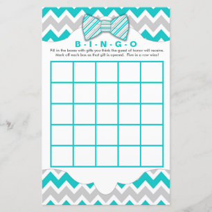 Turquoise gris Bingo sac à main garçon jeux baby s