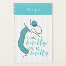 Turquoise Je Me Sens Knitty, Oh So Knitty