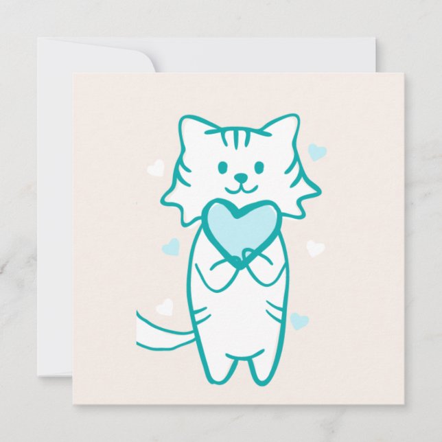 Turquoise Kitty (Devant)