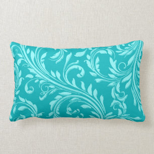 Turquoise, oreiller à lombaire à ouverture molle