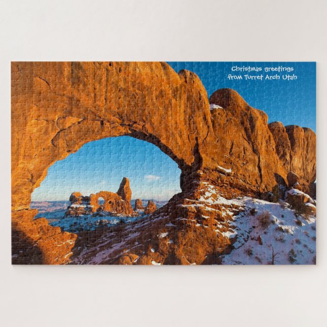 Turret Arch Utah Jigsaw Puzzle (Horizontal)
