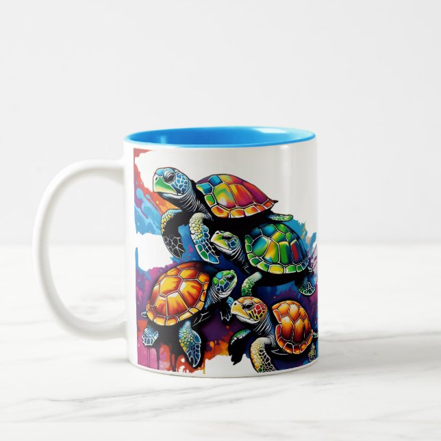 Turtle Character mug (Gauche)