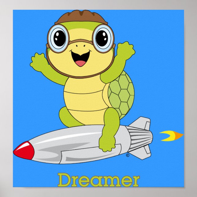 Turtle Dreamer™ Poster (Devant)