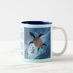 Turtle Dreamtime Mug avec Dreamtime Story