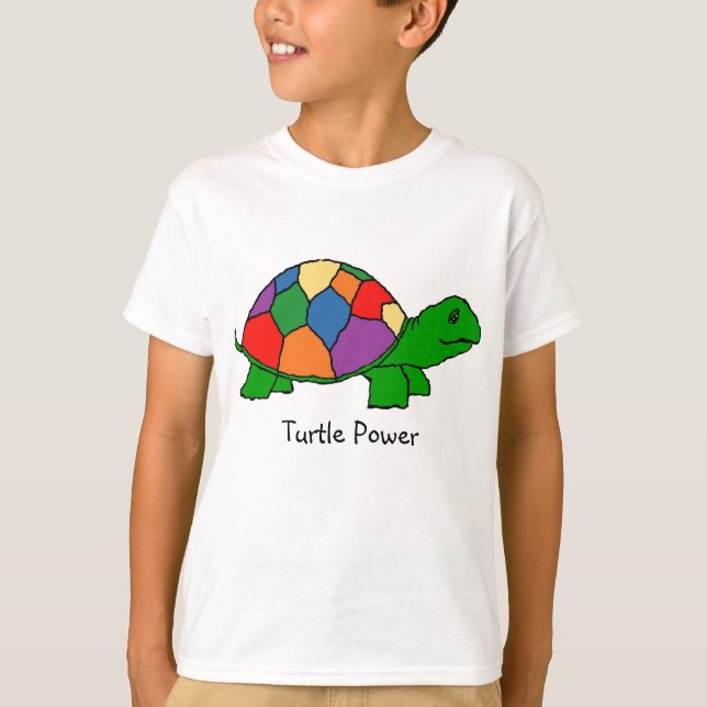 Turtle Time - T-shirt vêtement américain pour enfa (Devant)