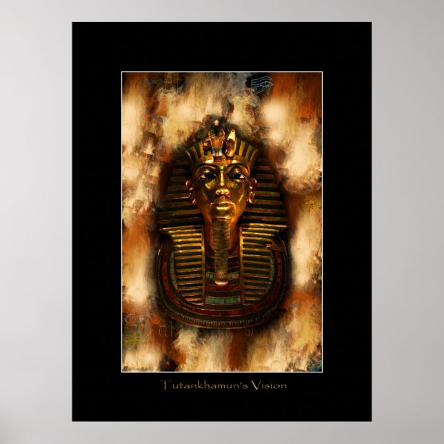 TUTANKHAMUN'S VISION Art Poster (Devant)