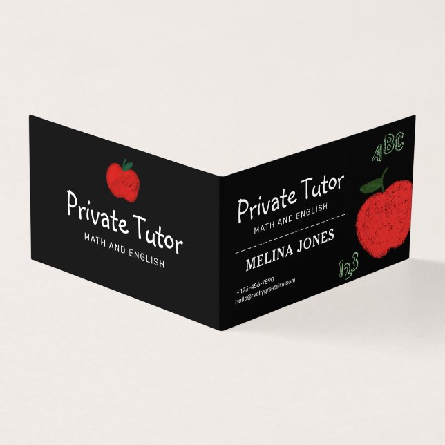 Tuteur privé minimaliste et enseignant (Outside)