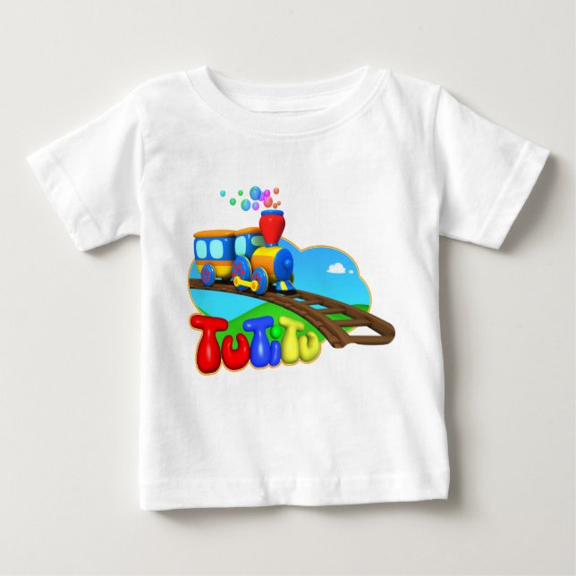 TuTiTu Train bébé T-shirt (Devant)