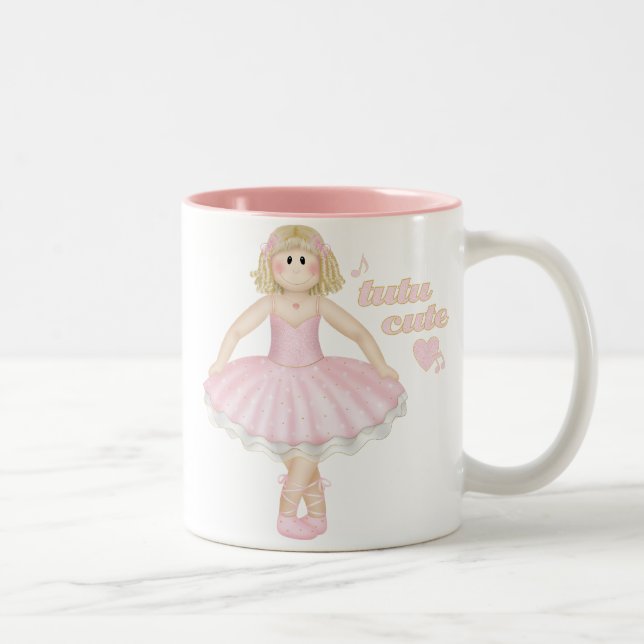 Tutu Cute (Blonde) - Mug (Droit)