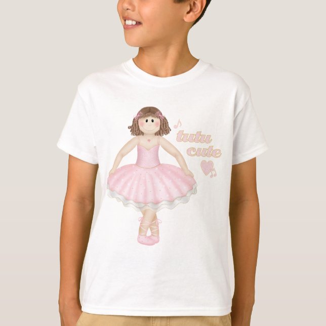 Tutu Cute (Brunette) - T-shirt enfant (Devant)