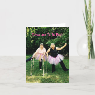 Tutu Fun for Seniors - Cartes de notes