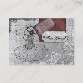 Tutu Grunge Chubby Cartes de visite