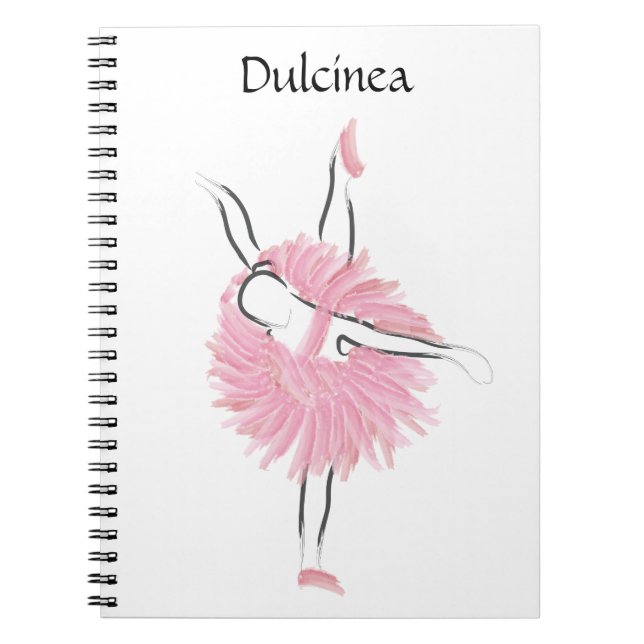 Tutu Love Ballerina Carnet Dulcinea (Devant)