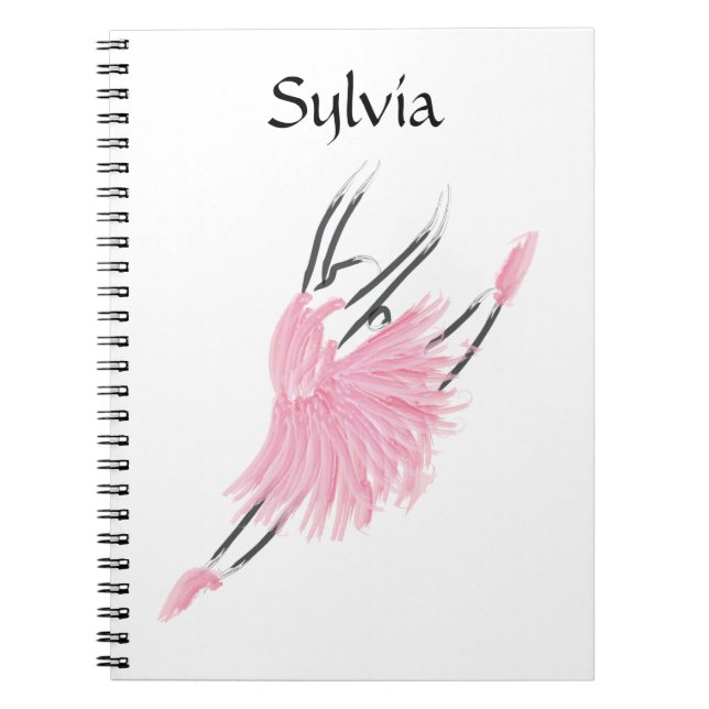 Tutu Love Ballerina Carnet Sylvia (Devant)