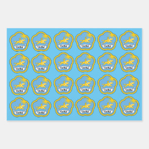 TUVA - Papier d'emballage pour armoiries