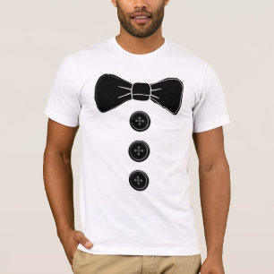 Tuxedo Bow Cravate MENS T-shirts