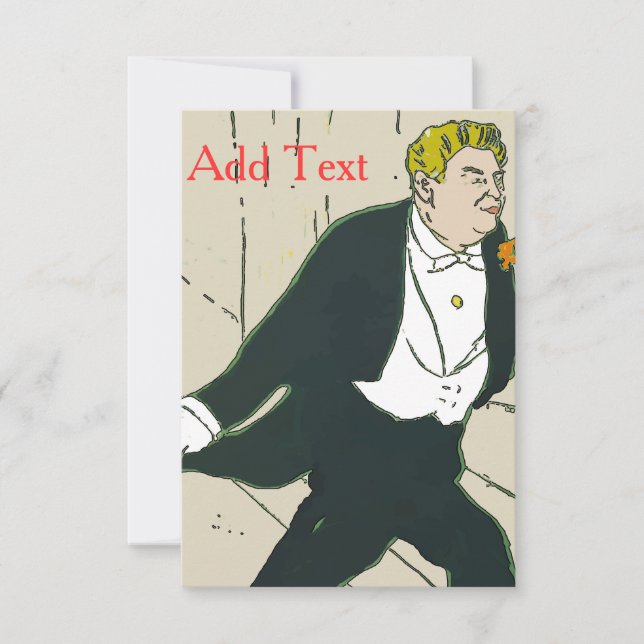 Tuxedo Man, Save Day, (Devant)