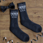 Tuxedo Mariage père de la chambre noire<br><div class="desc">Quel Père de la Chambre n'adorerait pas une paire de chaussettes mariages noires avec son nom sur eux comme cadeau de remerciement? Je n'en connais pas un qui ne le serait pas ! Ajoutez son nom et votre date de mariage et préparez-vous à l'apparence de joie sur son visage.</div>