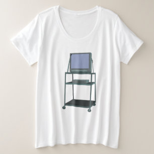 TV et chariot VCR Classe 80s 90s Funny School