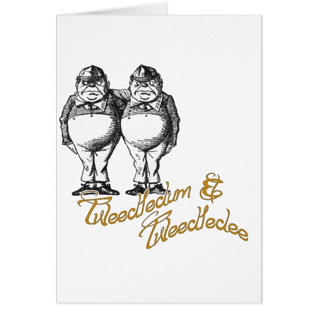 Tweedledum et Tweedledee (Devant)