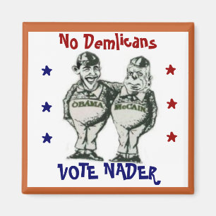 Tweedledumb et Tweedledumber Carré Magnet