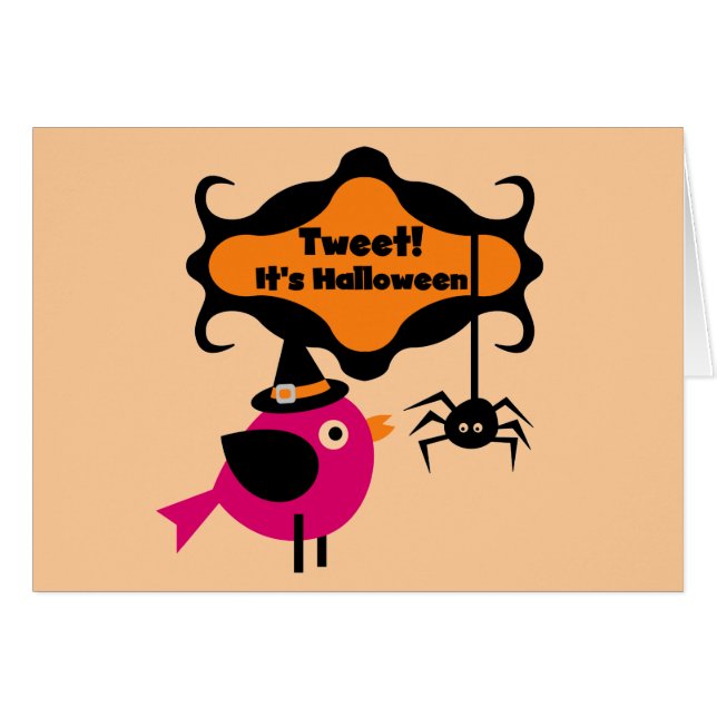 Tweet T-shirts et cadeaux Halloween (Devant Horizontal)