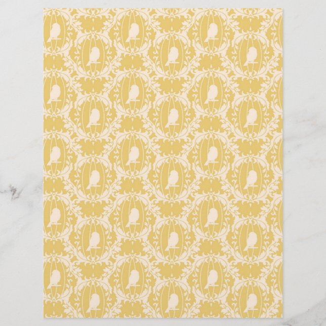Tweet Tweet Baby Scrapbook Papier (Devant)