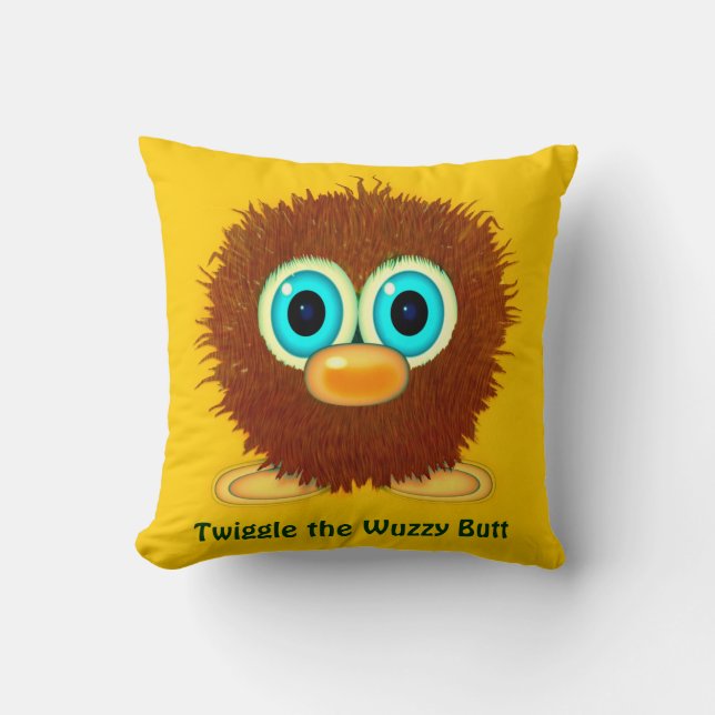 Twiggle Cudly Wuzzy Butt Coussin pour la salle des (Recto)