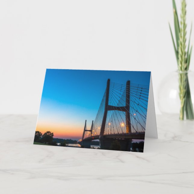 Twilight À la carte de voeux du pont Bill Emerson (Devant)