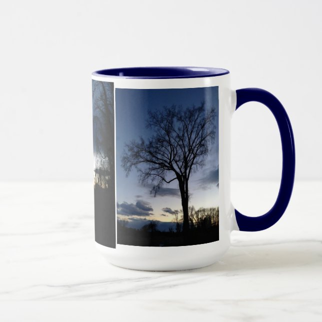 Twilight À L'Arbre En Mug D'Hiver (Droite)