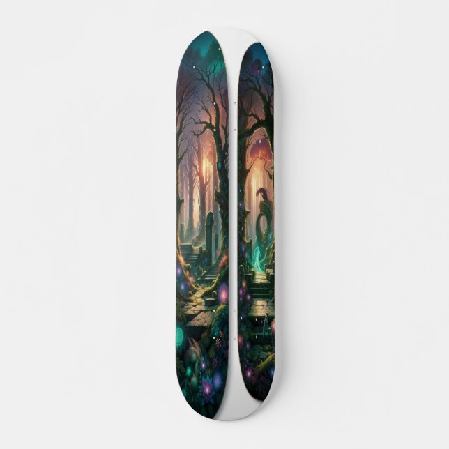 "Twilight Enchantment : Mythique Skateboard de for (Devant)