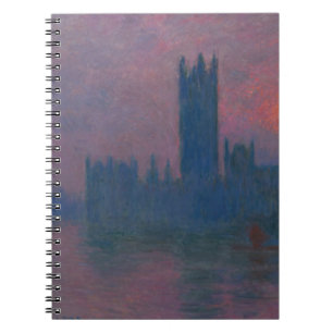 Twilight London Skyline Carnet impressionniste
