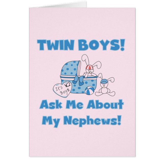 Twin Boys Demandez Mon Nephew (Devant)