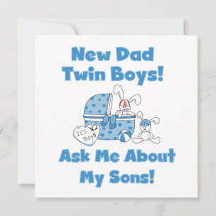 Twin Boys New Papa Cadeaux