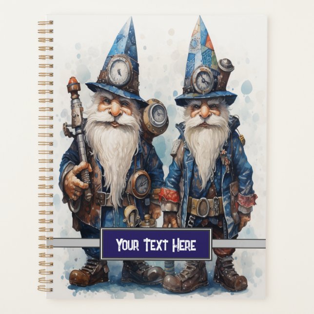 Twin Brothers Wizard gnomes Steampunk (Devant)