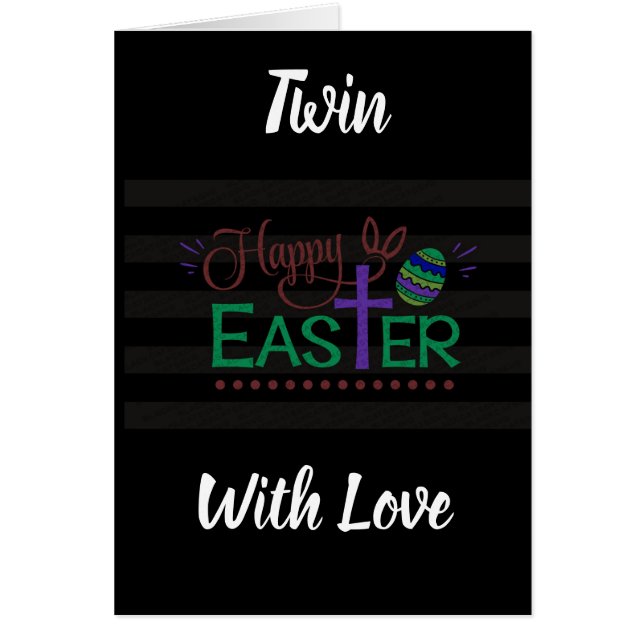 ***TWIN*** MEMORIES SHARED AT EASTER (Devant)