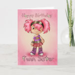 Twin Sister - Carte d'anniversaire - Little Rock C<br><div class="desc">Twin Sister - Carte d'anniversaire - Little Rock Chick</div>