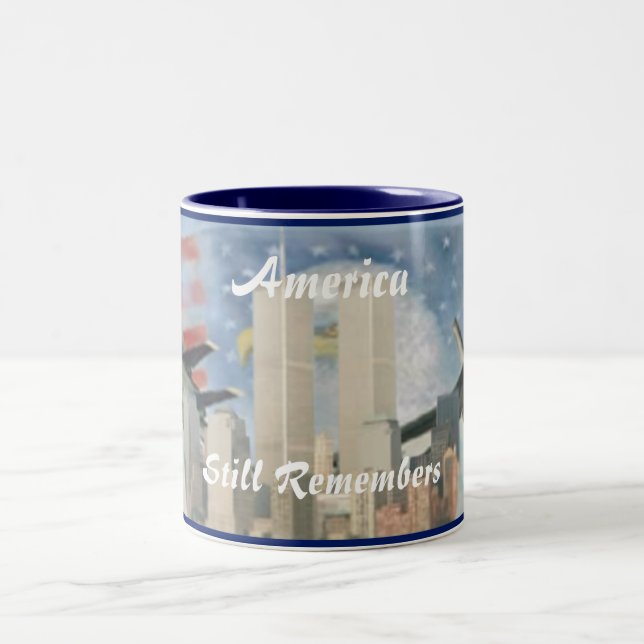 Twin Towers 9/11 Remembrance Mug (Centre)