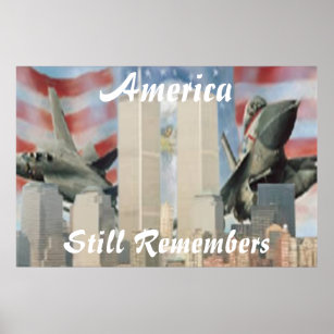 Twin Towers 9/11 Remembrance Poster