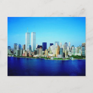 Twin Towers (aka) World Trade Center Carte postale