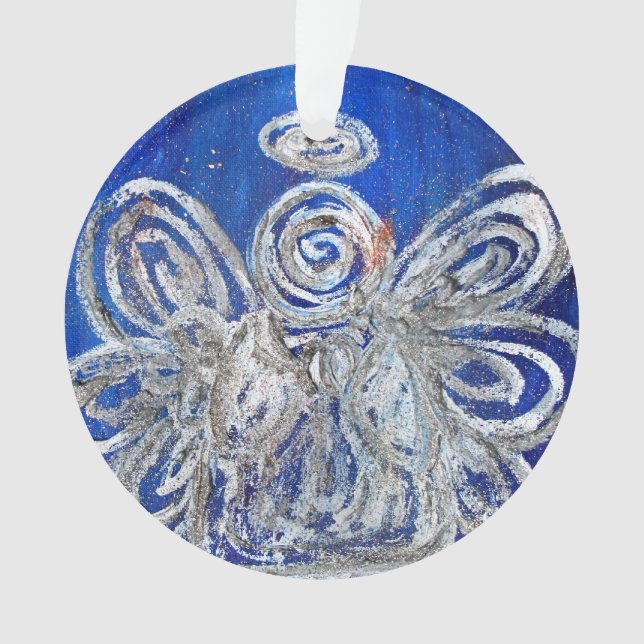 Twinkle Argent Angel Art Cadeau de vacances (devant)