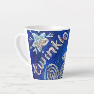 Twinkle Guardian Angel Custom Latte Mugs