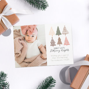 Twinkle Lights et Merry Nights jolie carte de vaca