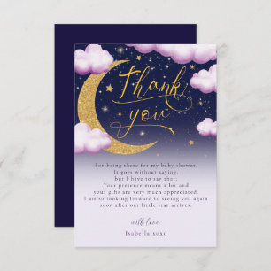 Twinkle Little Star Girl Baby shower Merci