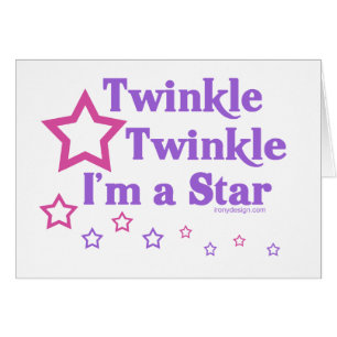 Twinkle Twinkle Je suis une étoile