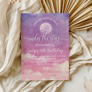 Twinkle Twinkle Little Stars Invitation Anniversai